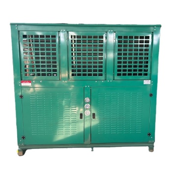High-Power Cool Room Freezer Refrigeration Units with V-Shaped Top Outlet Fan and Semi-Enclosed Compressors: 20HP, 30HP, 40HP, 50HP Models
