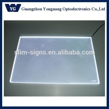 Acrylic diffuser LGP set for LED light panels; Pure acrylic Light Guide Panel
