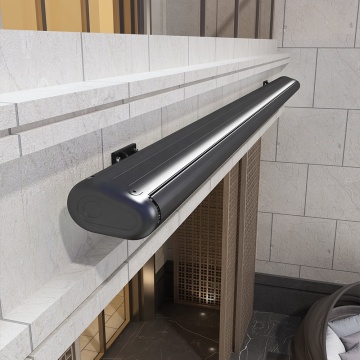 GULI Rain Prevention Folding Arm Awning with Aluminum Semi Cassette