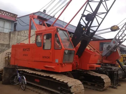 Used 35 tons Hitachi KH125-2 crawler crane
