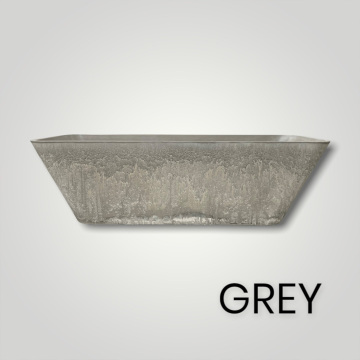 Konische, feste Farbe Elegante Betonbadewanne