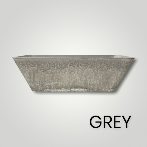 Konische, feste Farbe Elegante Betonbadewanne