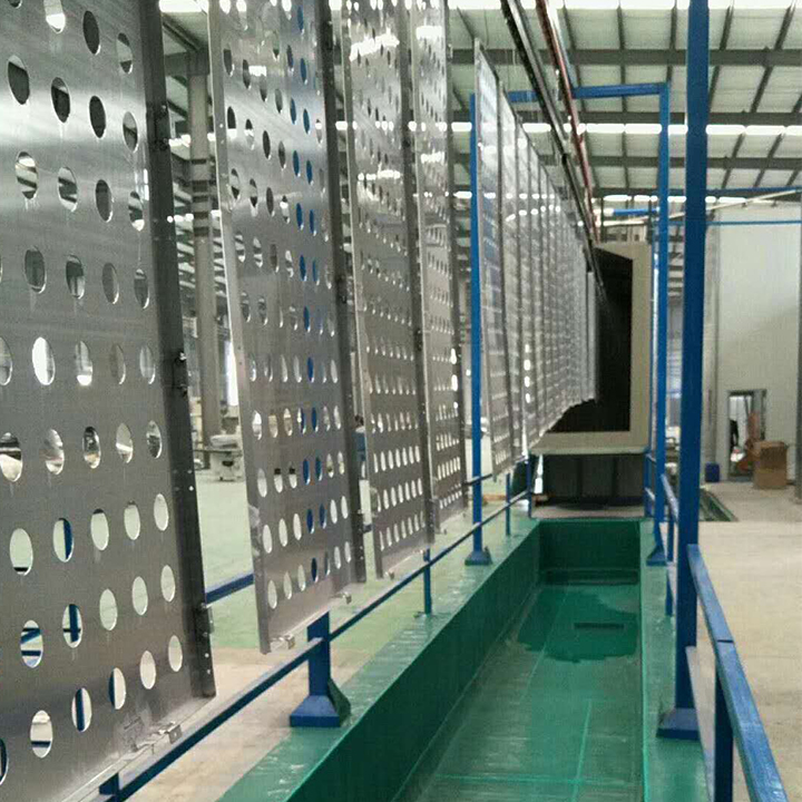 Semi Automatic Powder Coating Plant
