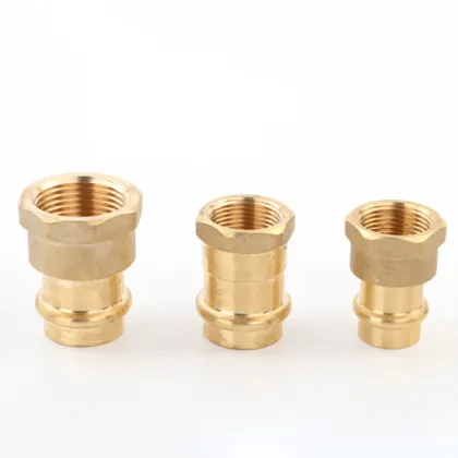 Hot Sales DVGW Viega ASTM B88 Standard WRAS Brass Press Fittings