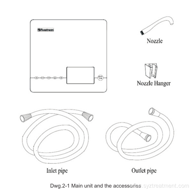 ozone colonic irrigation colon hydrotherapy equipment