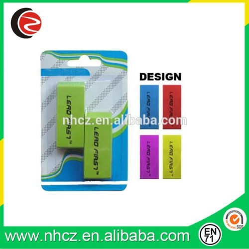 Logo Printing Rectangle TPR Eraser