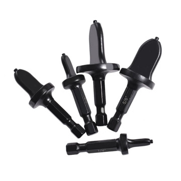 5pcs Swaging Tool bor bit diatur untuk AC Copper Pipe Flaring dan Swaging