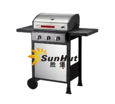 Three Burners Outdoor Gas Barbecue Grill