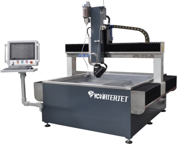 YC 5 axis Dynamic waterjet for glass cutting