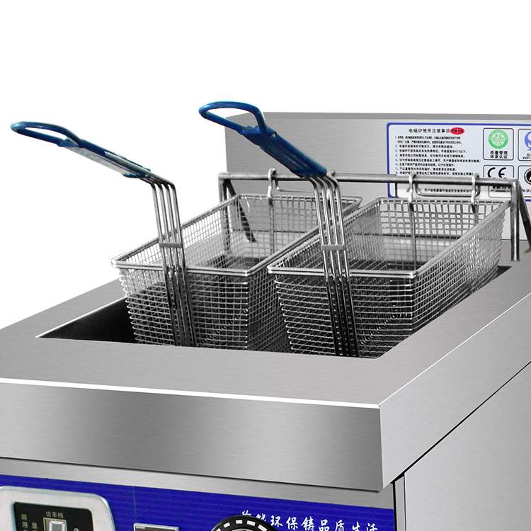 Industrial gas doughnut chips fried chicken fryer