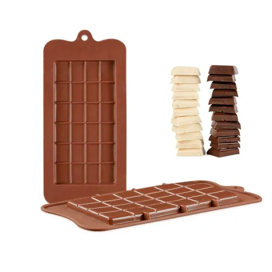Online Shop: Square Shaped Chocolate Mold for Baking and Cake Decorating
