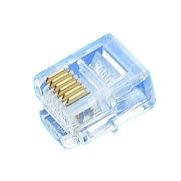 Crystal Unshielded Modular Plug 6P6C