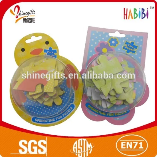 Promotional Top quality custom eva foam childrens puzzle