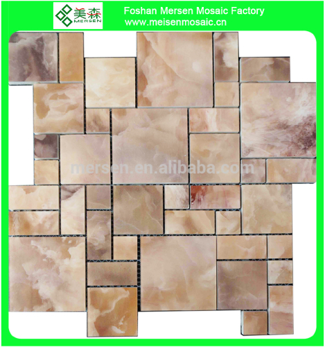 Resin mosaic wall tile for hotel decoration