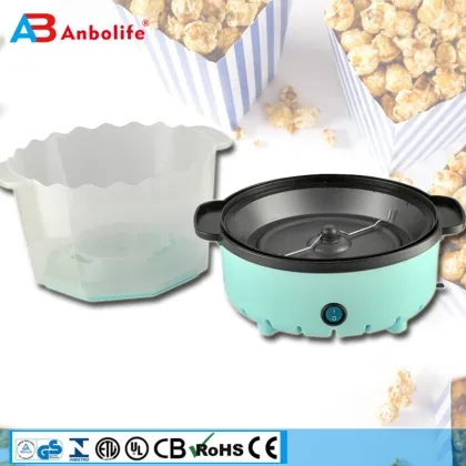 ANBO BEST TV Partner CE ETL certi Microwave Popcorn Machine Popcorn Maker Hot Air Popcorn Popper with FDA Approved no Oil Needed