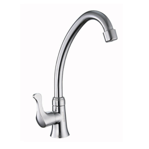 Single Lever Pull Out Flexible Pipe Kitchen Faucet