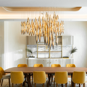 Customizable Luxury Hotel Lobby Chandeliers: Modern Project Pendant Lights