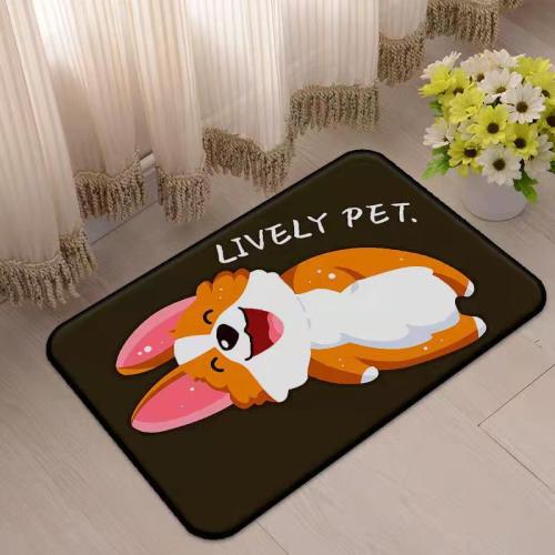 Cartoon digital textile printing mat for outdoor