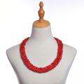 5-Strands Braided Lopa Seeds Necklace