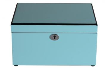 Ladies Jewelry Box With Embedded Mirror