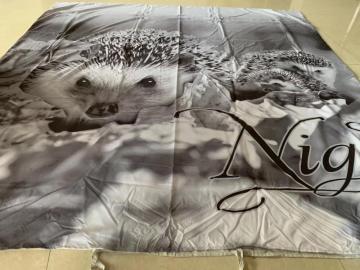 polyester panel disperse print fabric