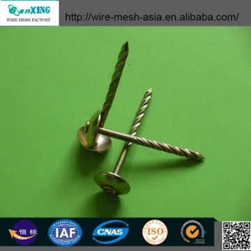 Umbrella Head Roofing Nails Twisted Shank