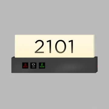 Wholesale Acrylic LED Hotel Door Numbers and Signage