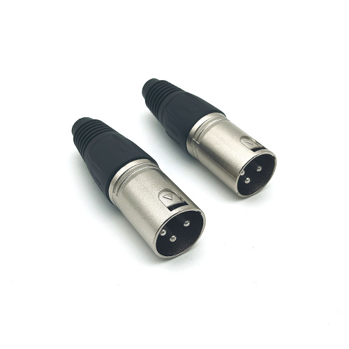 Male Audio Mic Microphone Cable XLR Plug Connector