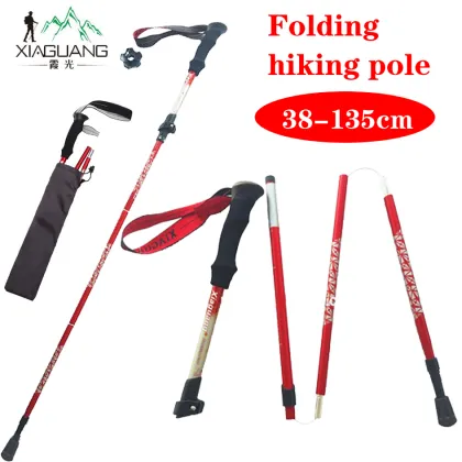 Folding Adjustable Crutch / Walking Stick,travel hiking stick