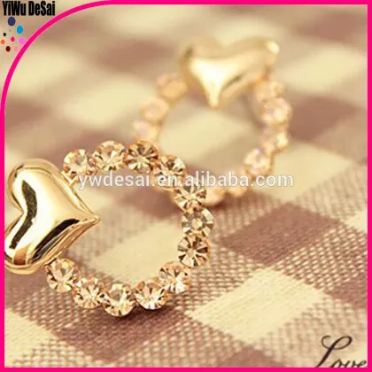 korean stud earrings Fashionable sweet stud earrings small earrings