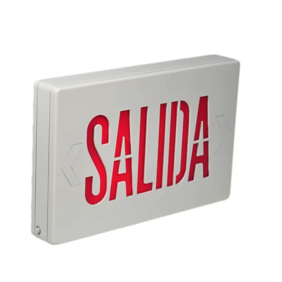 6 Inch cULus Approved Exit Signs for JEE Series with Red Letters: Your Reliable Safety Solution