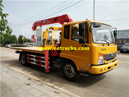 DFAC 12Ton nauyi Wrecker tare da cranes