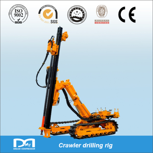 Open-air DTH Crawler Rig for mining