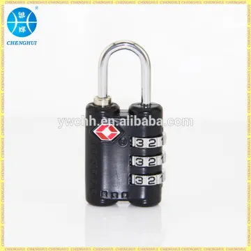 TSA approved lock TSA combination lock with various colors