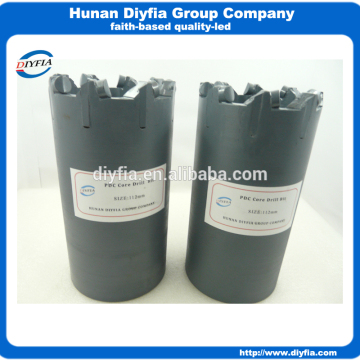 112mm PDC insert diamond core drill bit for sale