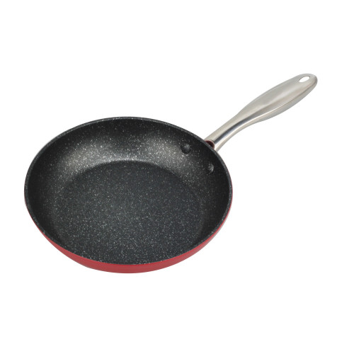Red color outside good quality frying pan