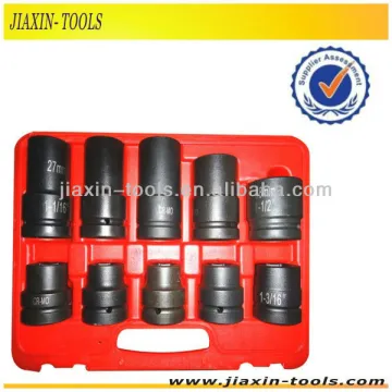 Quality Pneumatic Socket Set - 1/2" Dr 10 pcs Impact Deep Socket Set