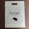 fold over die cut handle bag