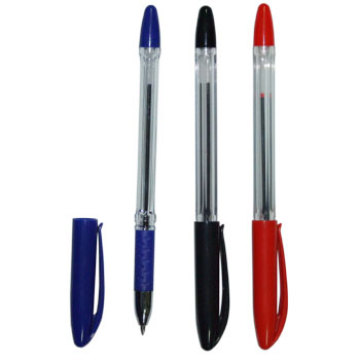 TRANSPARENT Barrel STICK BALL POINT PEN