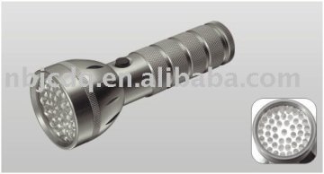 JC-9033 41LED Round Aluminum Flashlight torch with 3AAA dry battery