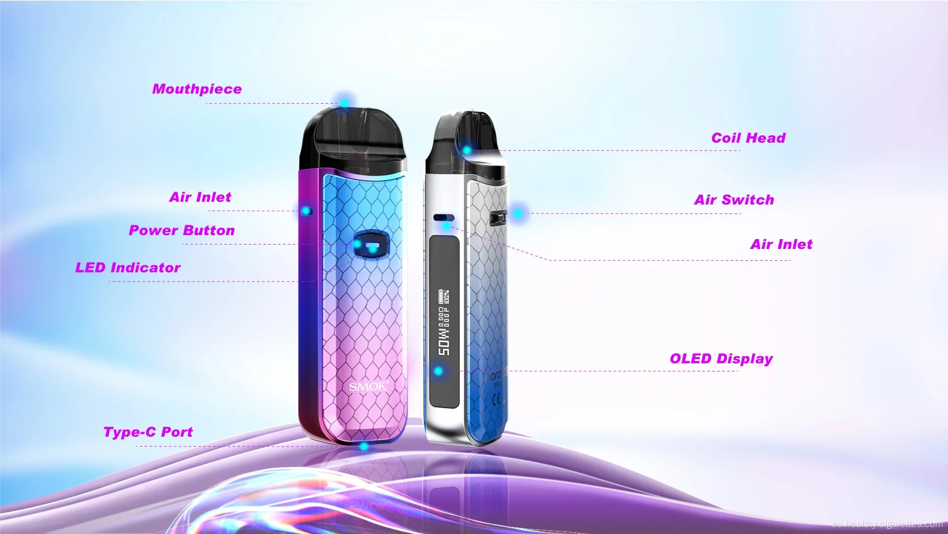 Cartucho Pod System Strength E Cigarette