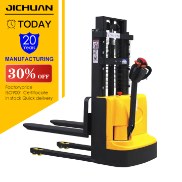 Skillful Manufacture Wide Varieties Charging Type Walkie Automatic Full Electric Pallet Stacker