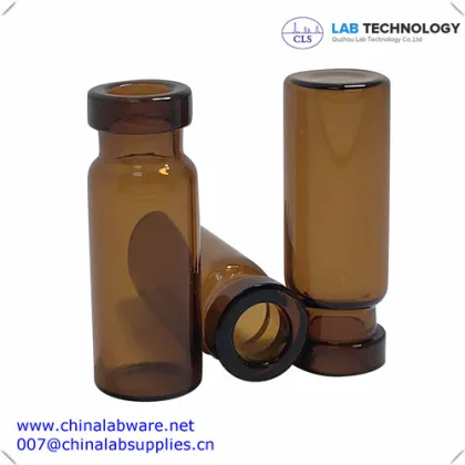 1/2 Dram Crimp headsapce vials with Aluminum cap