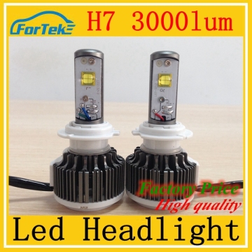 ราคาโรงงาน H7 ไฟหน้าไฟไฟหน้ารถยนต์ไฟ LED ไฟหน้า 18 เดือนการรับประกันของซัพพลายเออร์ทางเลือก