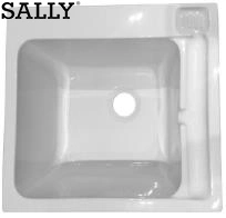 Sally Laundry Acrylic 22.2X24.4X12 Inch Sink Vanity Cabinet Washing Basin for Shower Room Bathroom or Kitchen