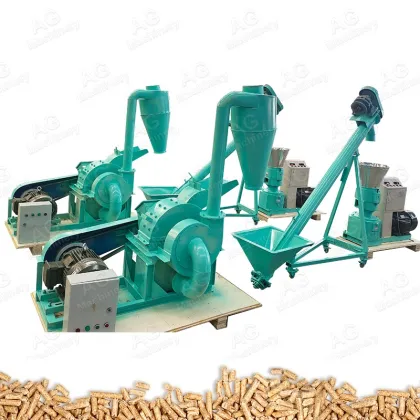 Compact Biomass Pelletizer Machine - Professional Wood Pellets Machinery Line