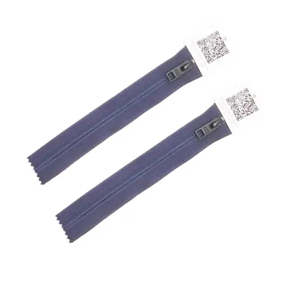 CMZ Metal Waterproof Zipper Chain Roll for Jackets and Home Textiles