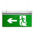 Emergency exit sign for easy installation