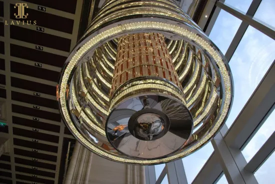 Designer luxury crystal pendant light