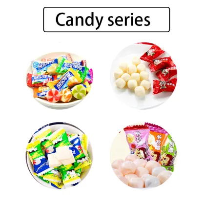 JY-1200/DXD-1200 Computer Controlled Horizontal Milky Caramel Candy Wrapping Machine